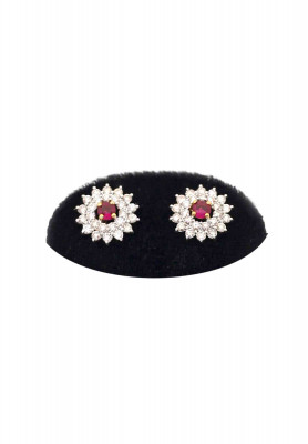 Floral Diamond Earrings