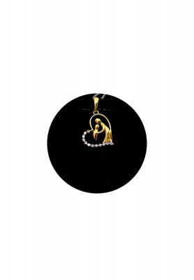 1.16 ct  Floral Diamond locket