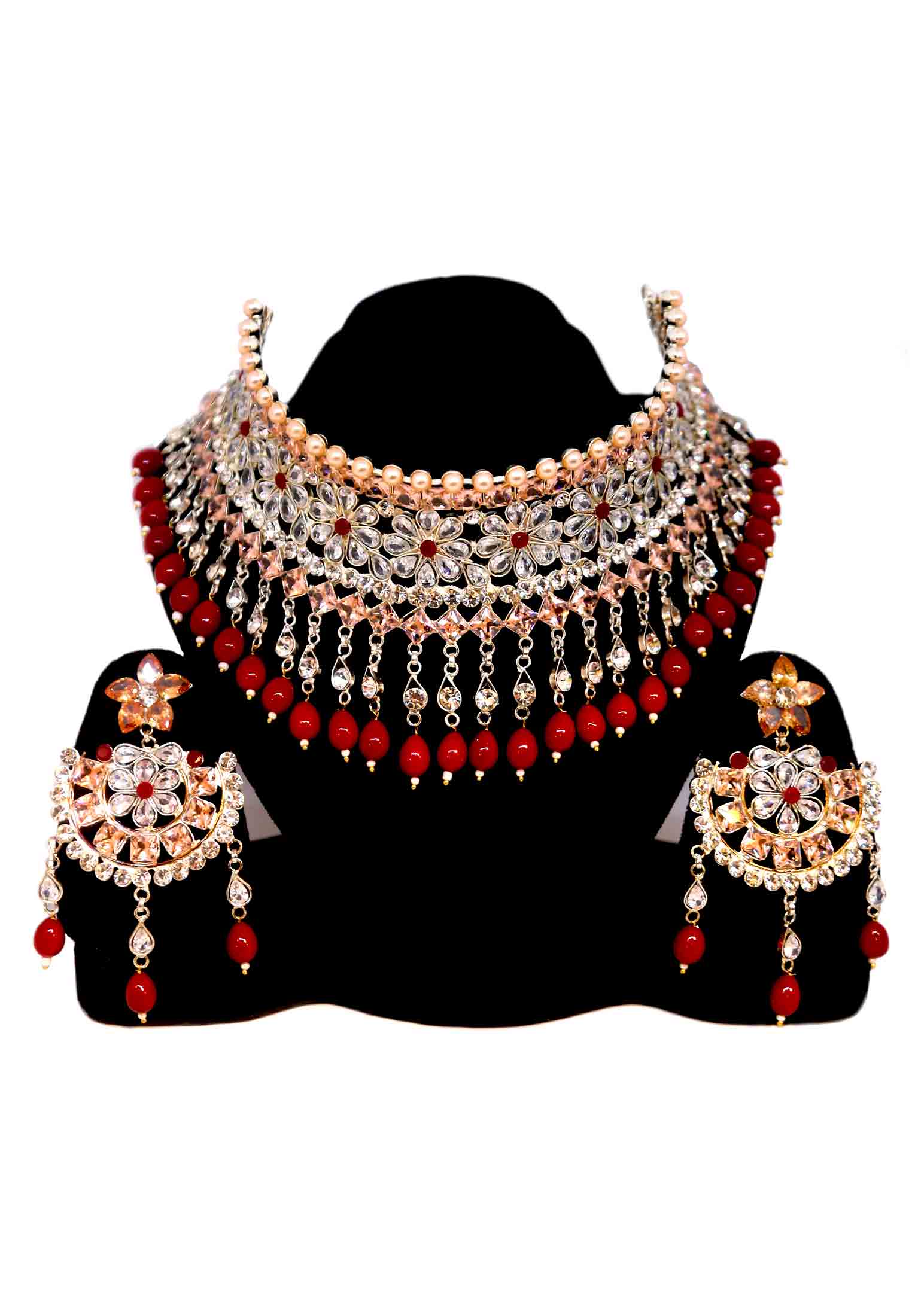 Silver Plated Kontho Haar Set