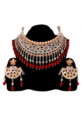 Silver Plated Kontho Haar Set