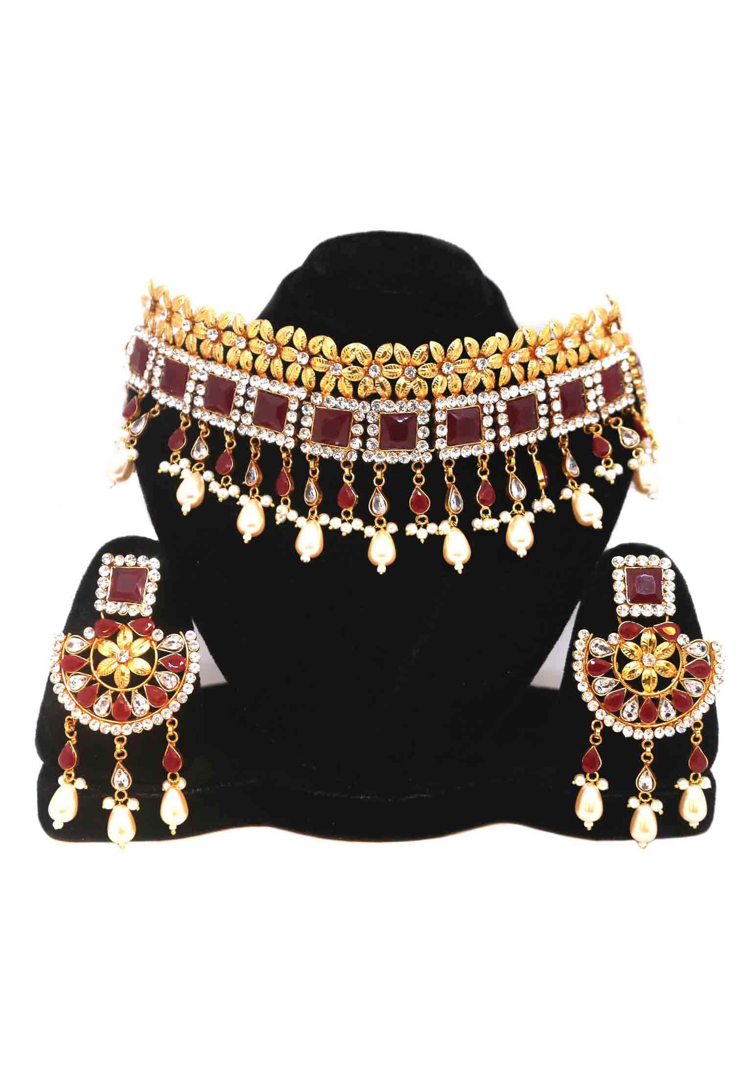 Copper Gold Chocker Set