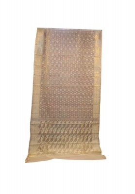 Tissue Jamdani With Blouse