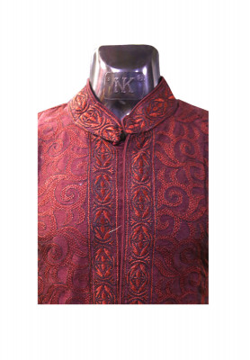 Deep Maroon Colored Panjabi