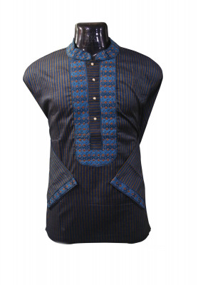 Deep Blue Colored Panjabi