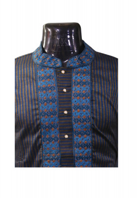 Deep Blue Colored Panjabi