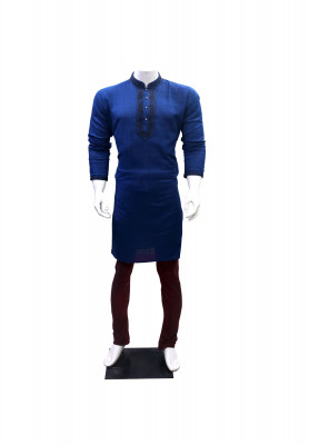 Navy Blue Colored Indian Panjabi