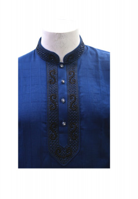 Navy Blue Colored Indian Panjabi