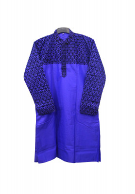 Royal Blue Colored Indian Panjabi