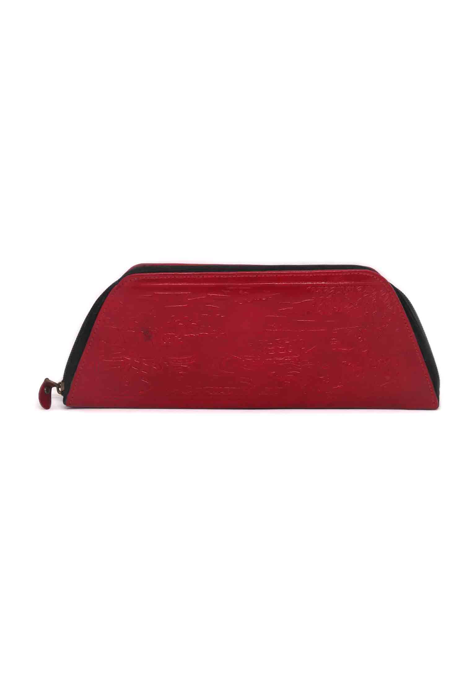 Maroon Leather Purse