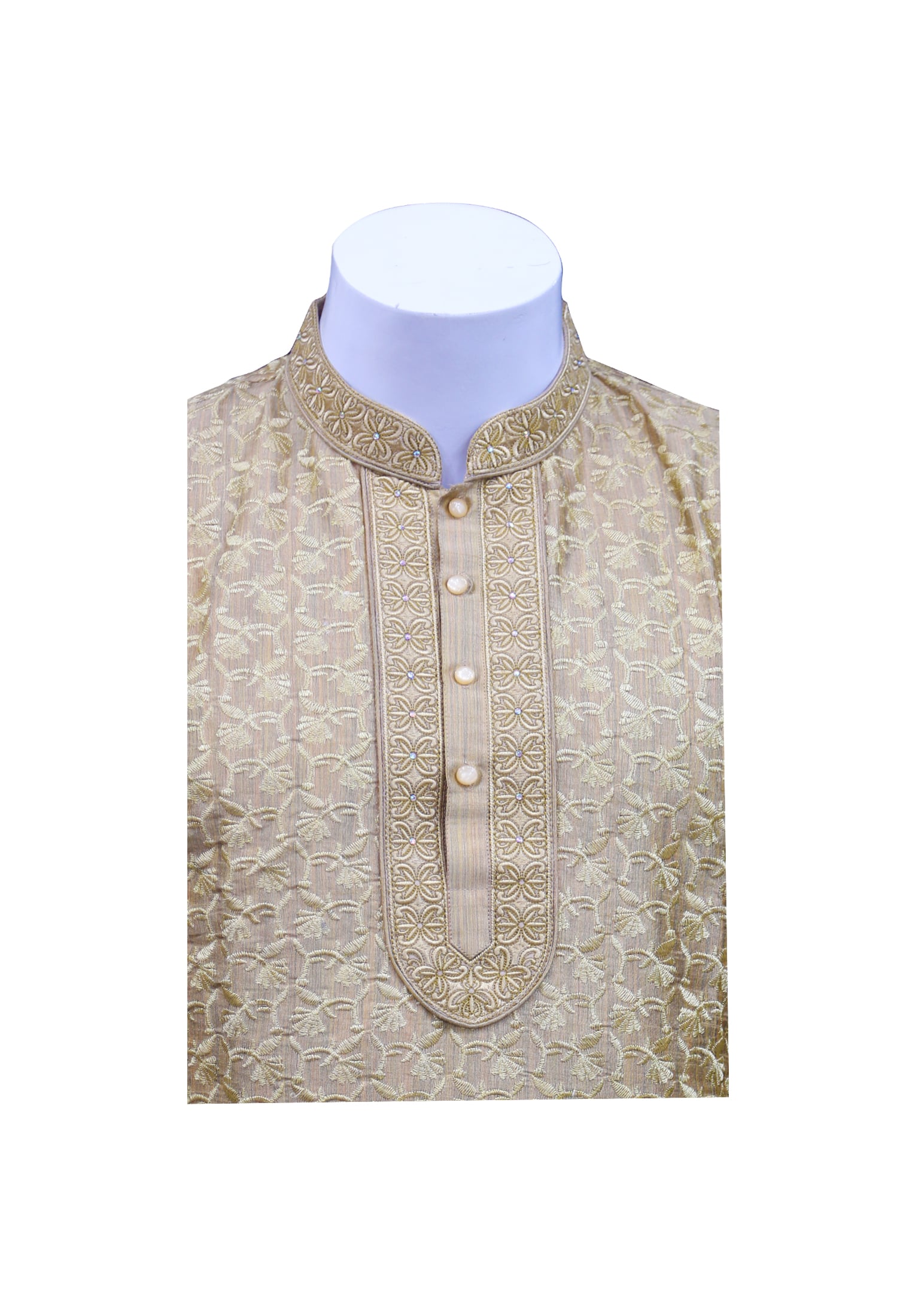 Embroidered Katan Panjabi