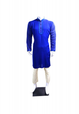 Blue Shatton Indian Panjabi