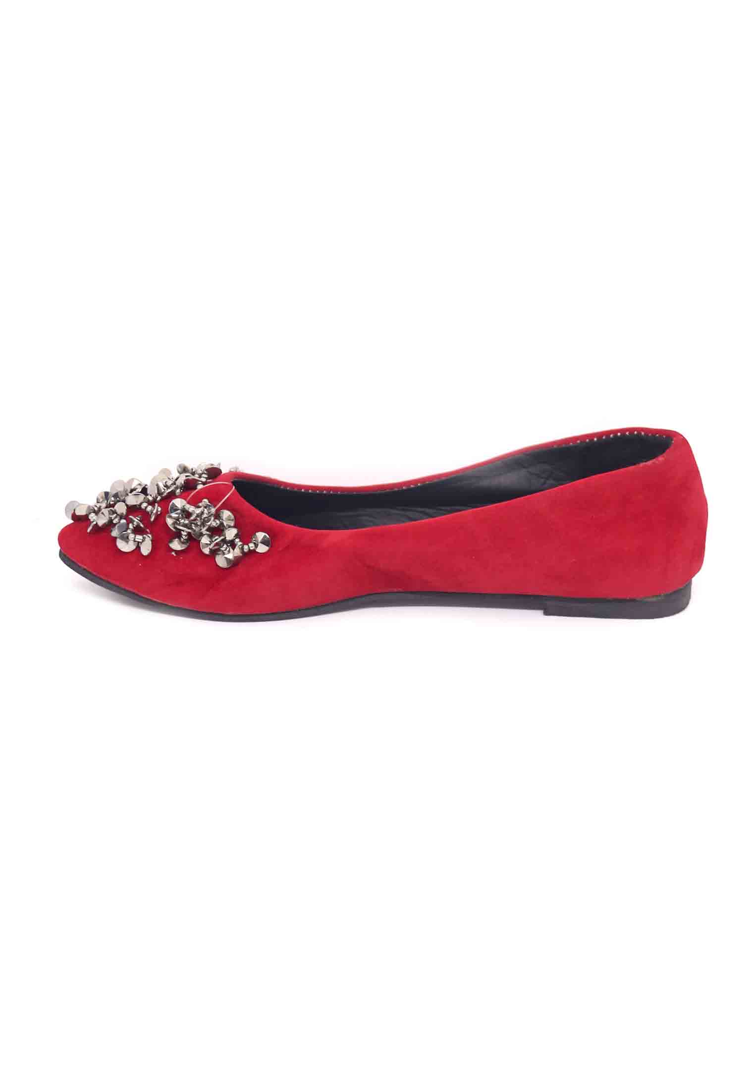 Velvet High Heel Shoe