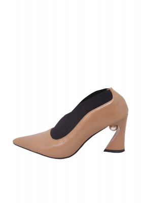 Cross Elastics High Pencil Heel