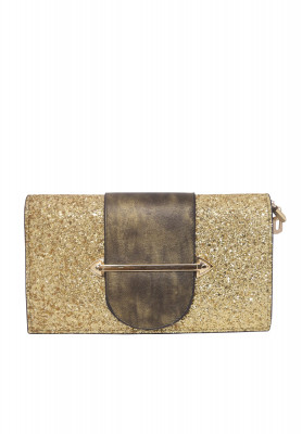Glittering China Leather Party Purse
