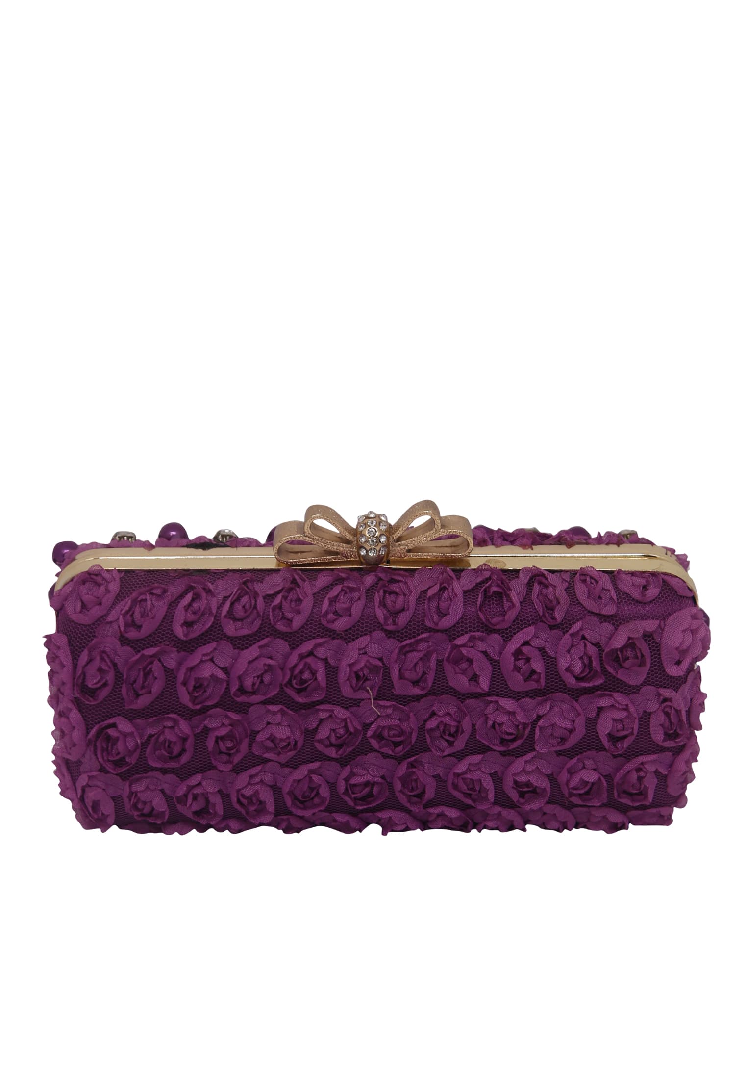Purple Fabric Party Purse