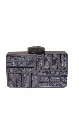 Black and Grey Party Purse