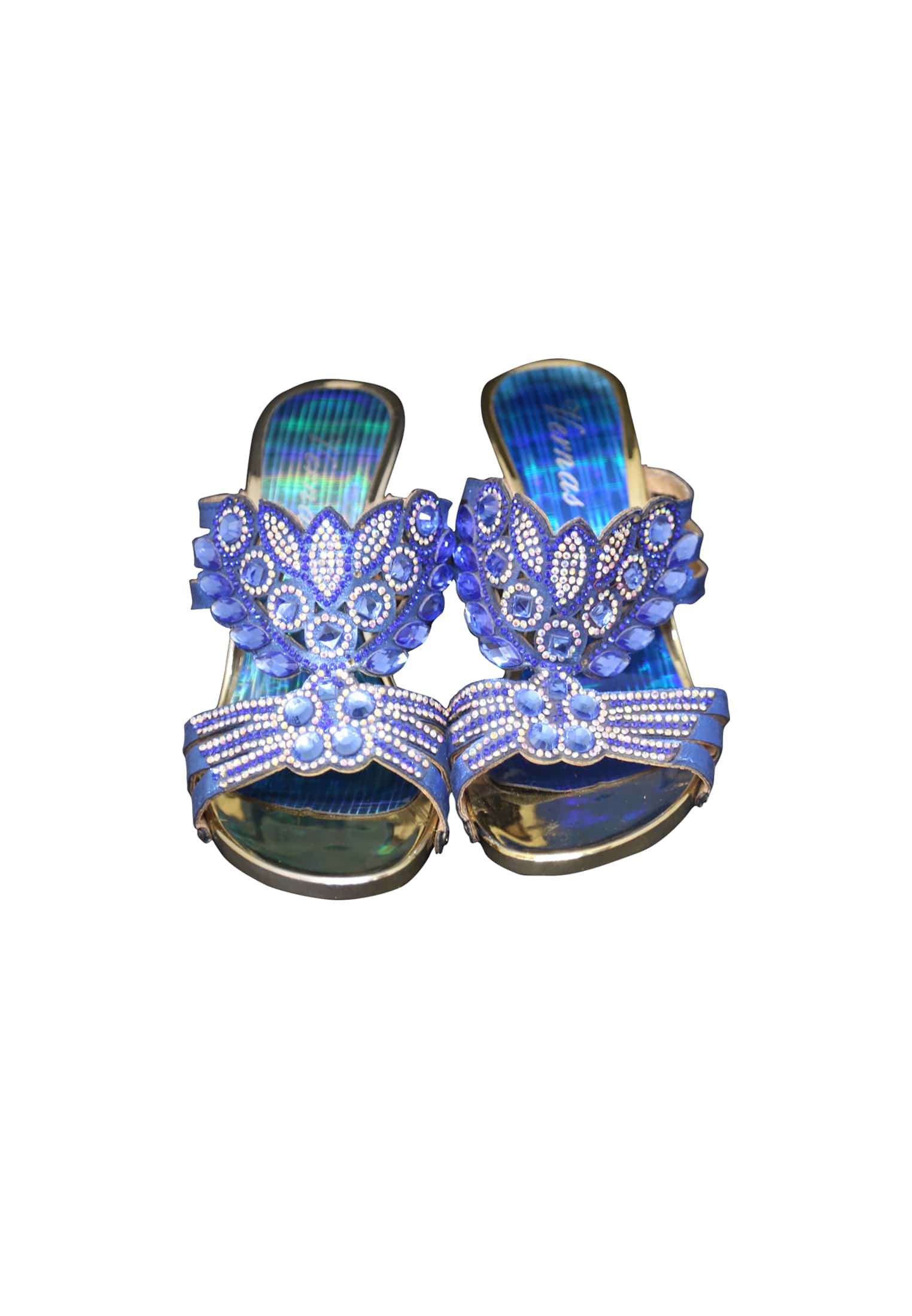 Stone Work Semi Pencil Heel