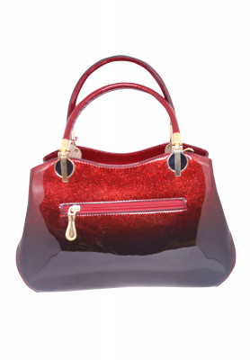 Glassy Aritificial Leather Ladies Bag