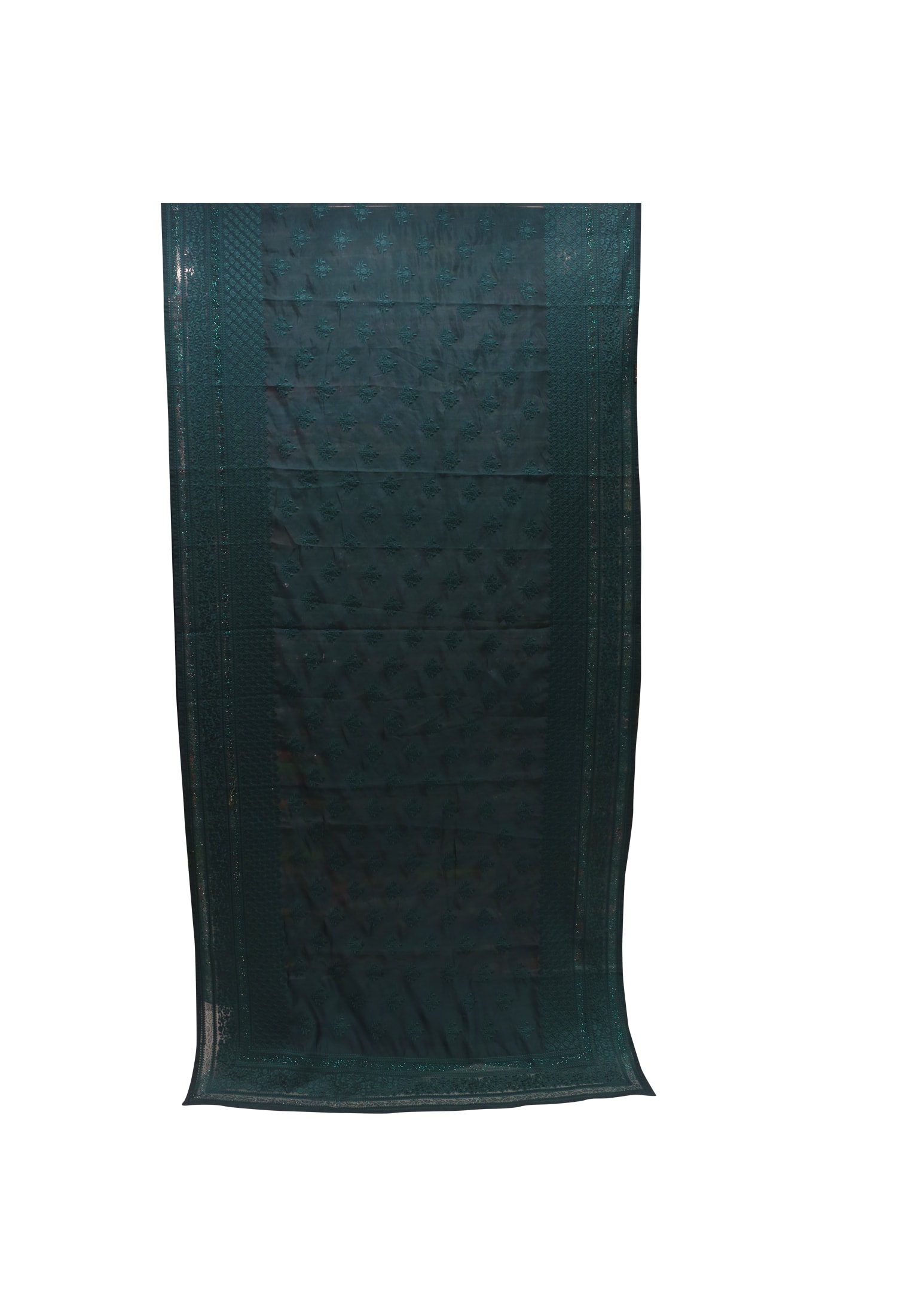 Deep Green Indian Saree
