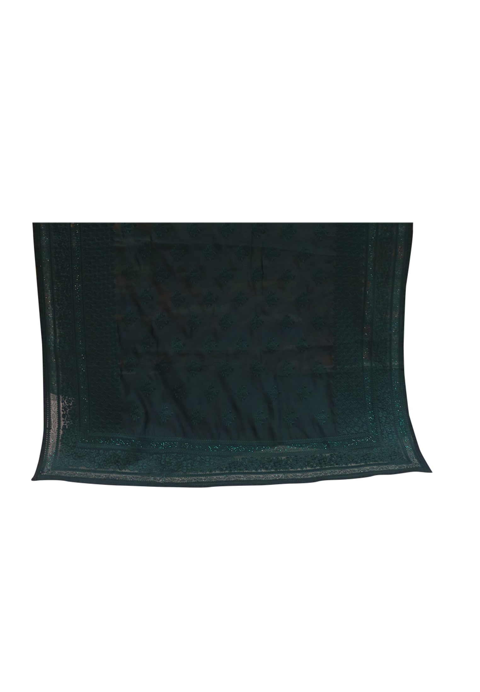 Deep Green Indian Saree