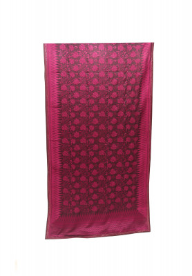 Indian Crep Silk Saree with Blouse