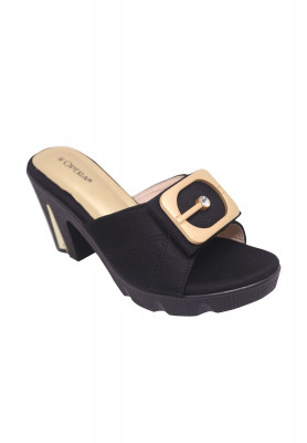 Black Thai Box Heel