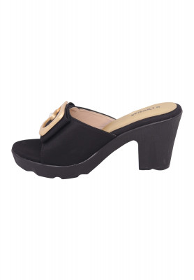 Black Thai Box Heel
