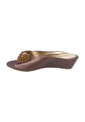 Artificial Leather Pencil Heel Shoe