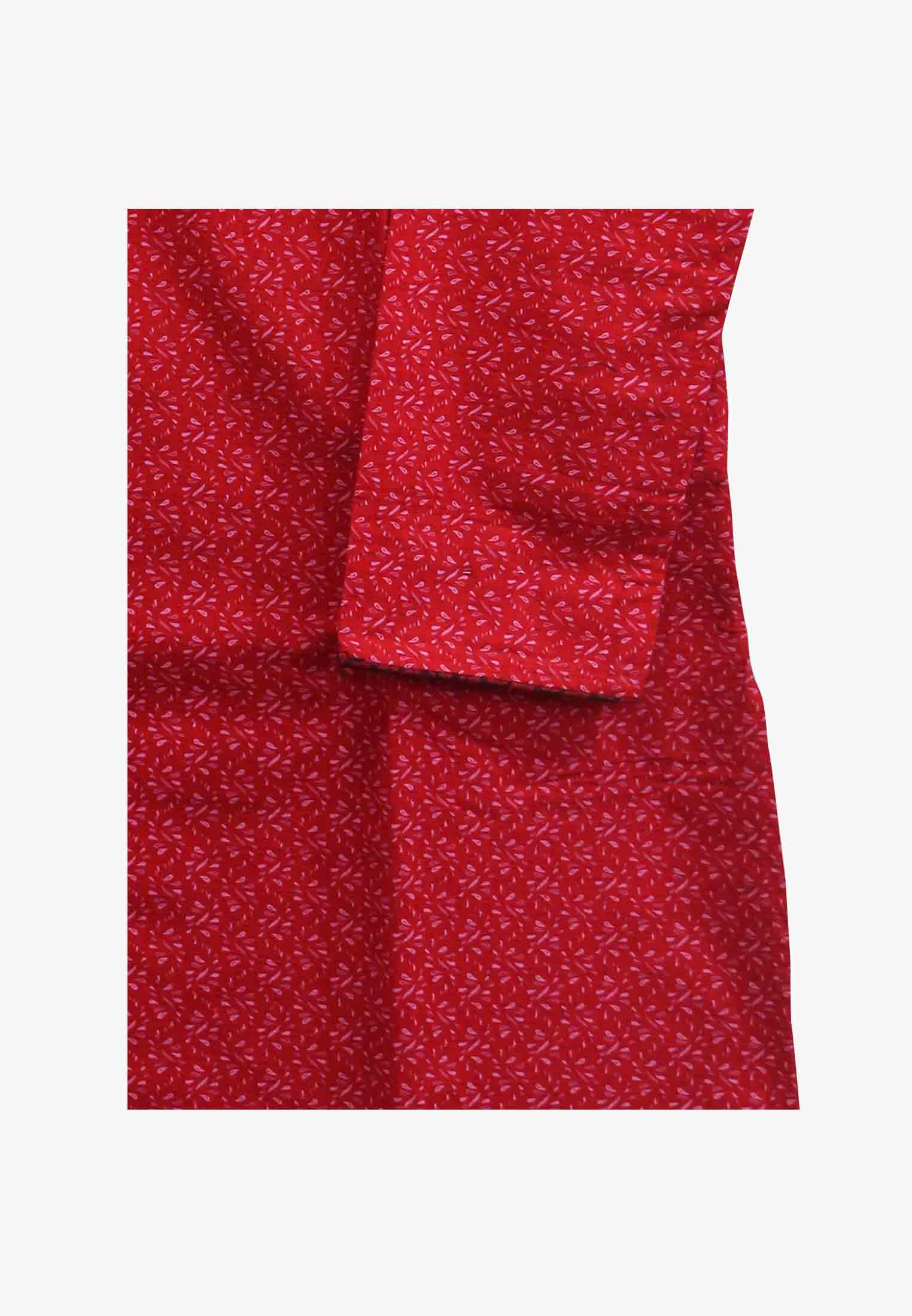 Red Indian Cotton Panjabi