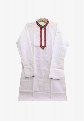 Embroidered Cotton Panjabi