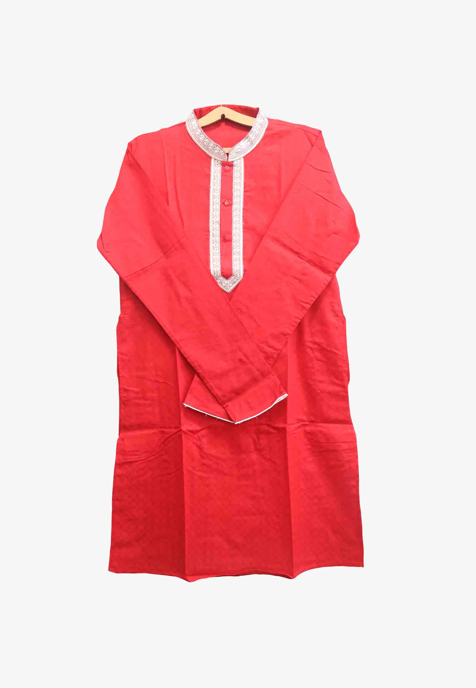 Embroidered Ball Print Panjabi