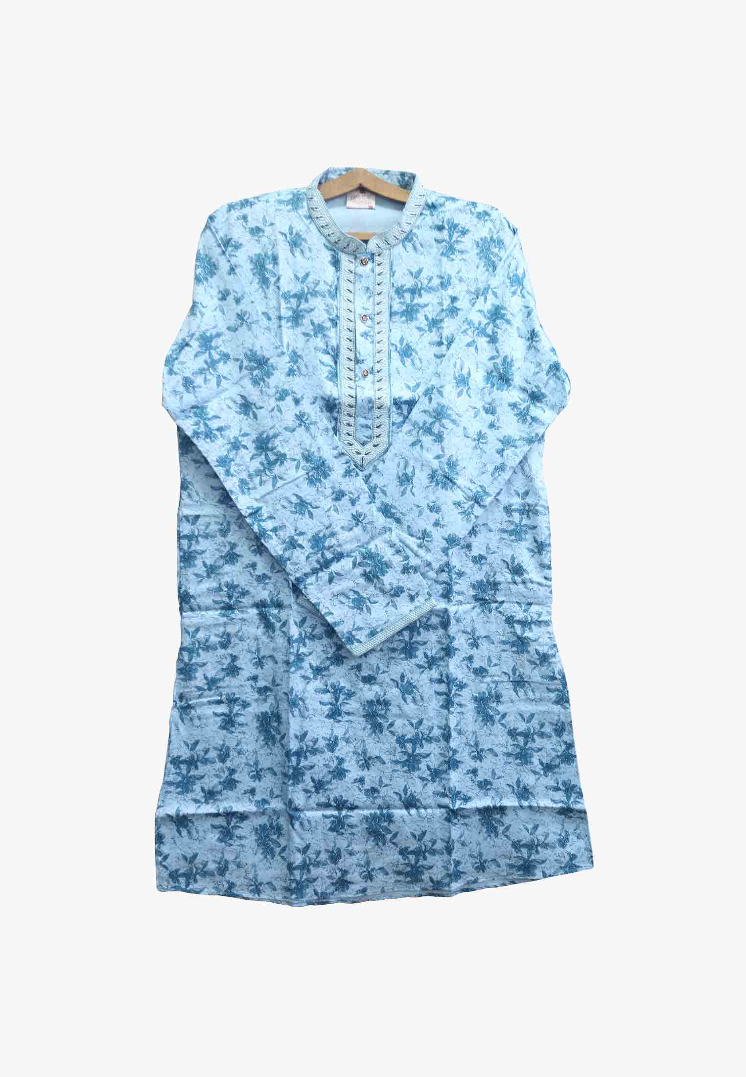 Paste Print Cotton Panjabi