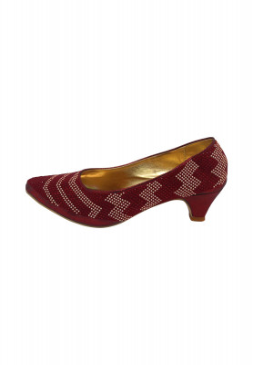 Artificial Leather Same pencil  heel 