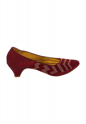Artificial Leather Same pencil  heel 