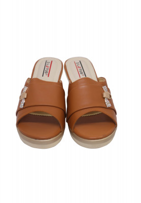 Brown Colored Party Box heel  