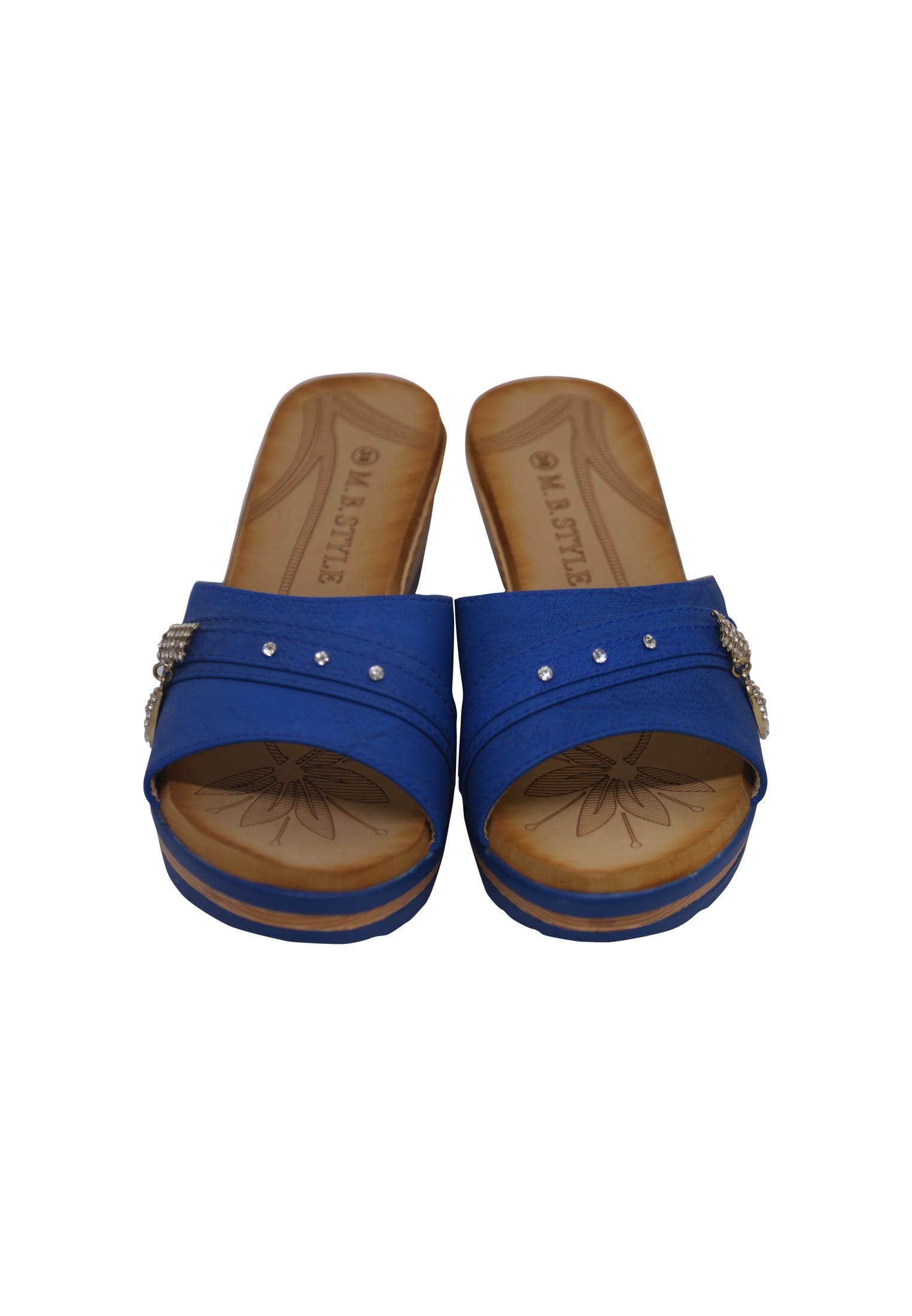 Blue Colored Dose heel