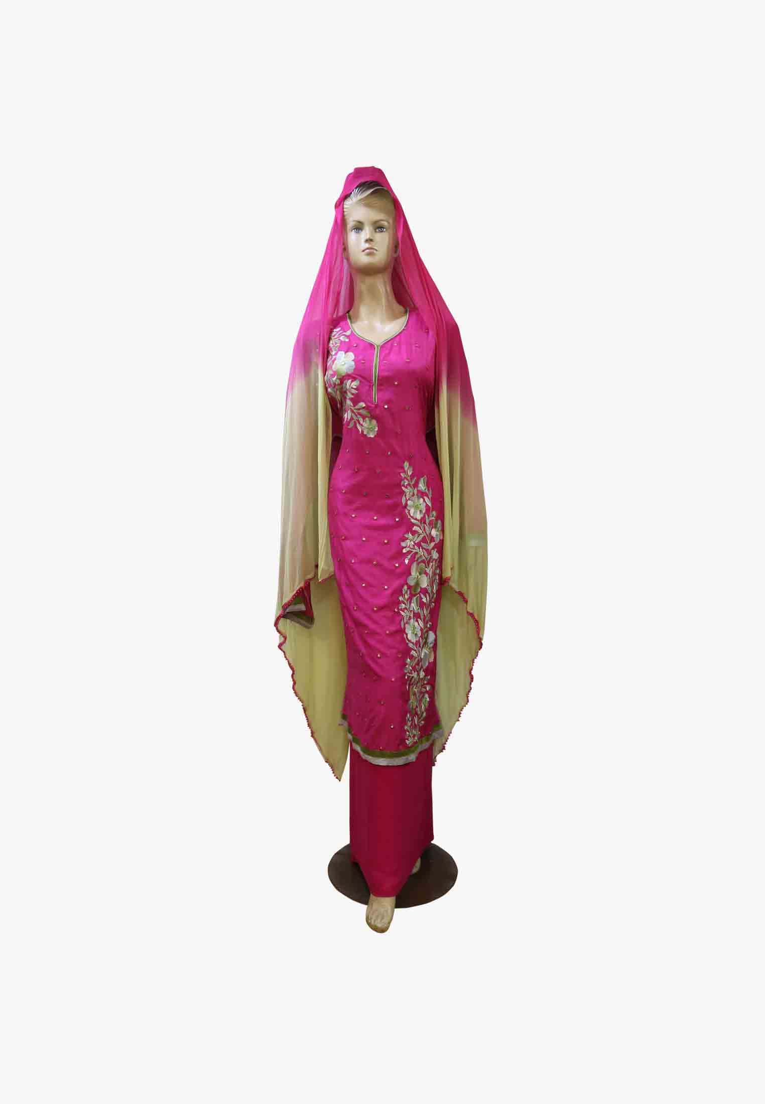 Half Silk Three Piece for Women