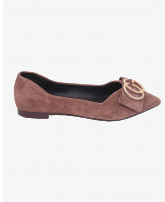 Velvet Pump Shoe for Women