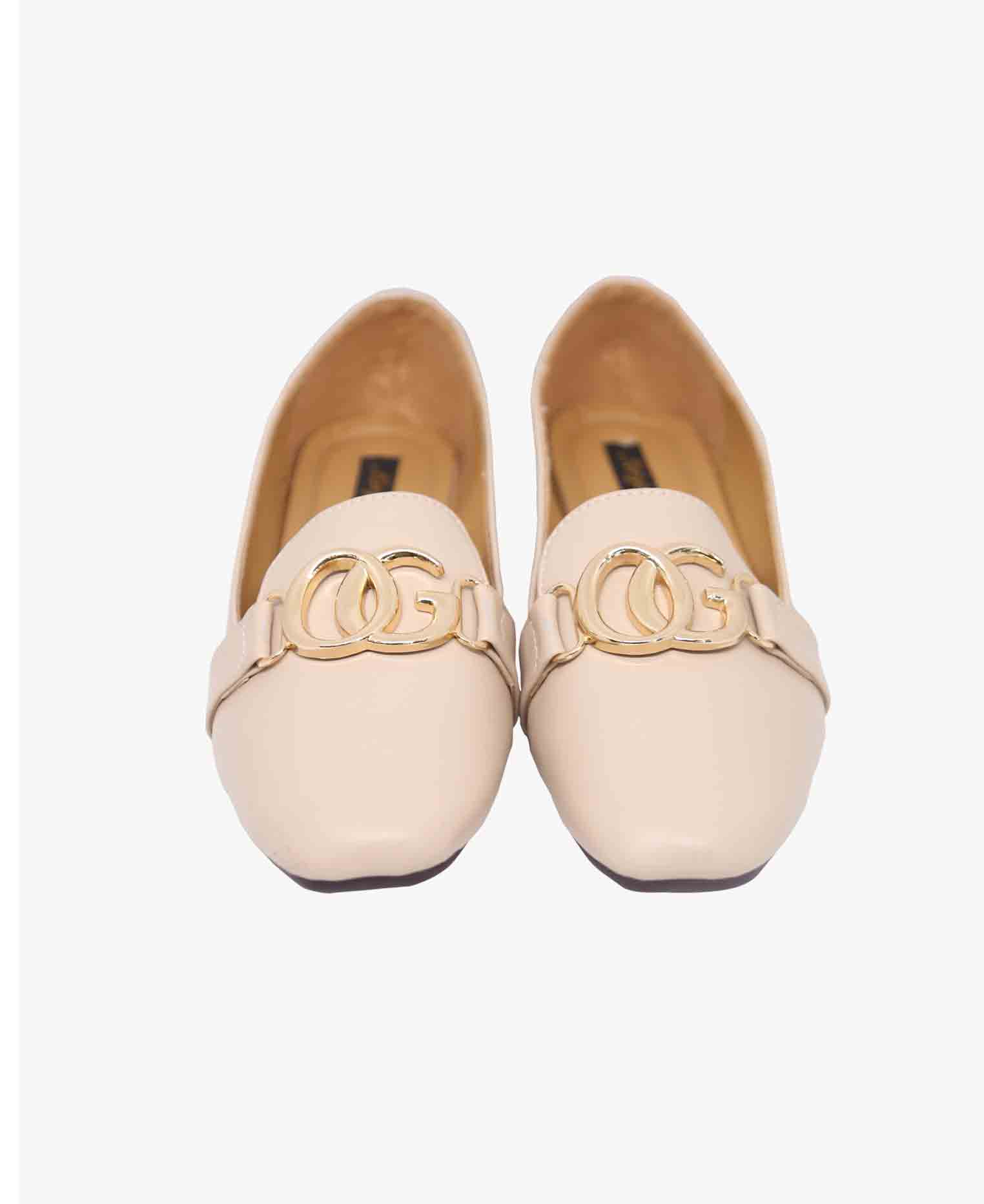 Off White Pump Shoe for Women