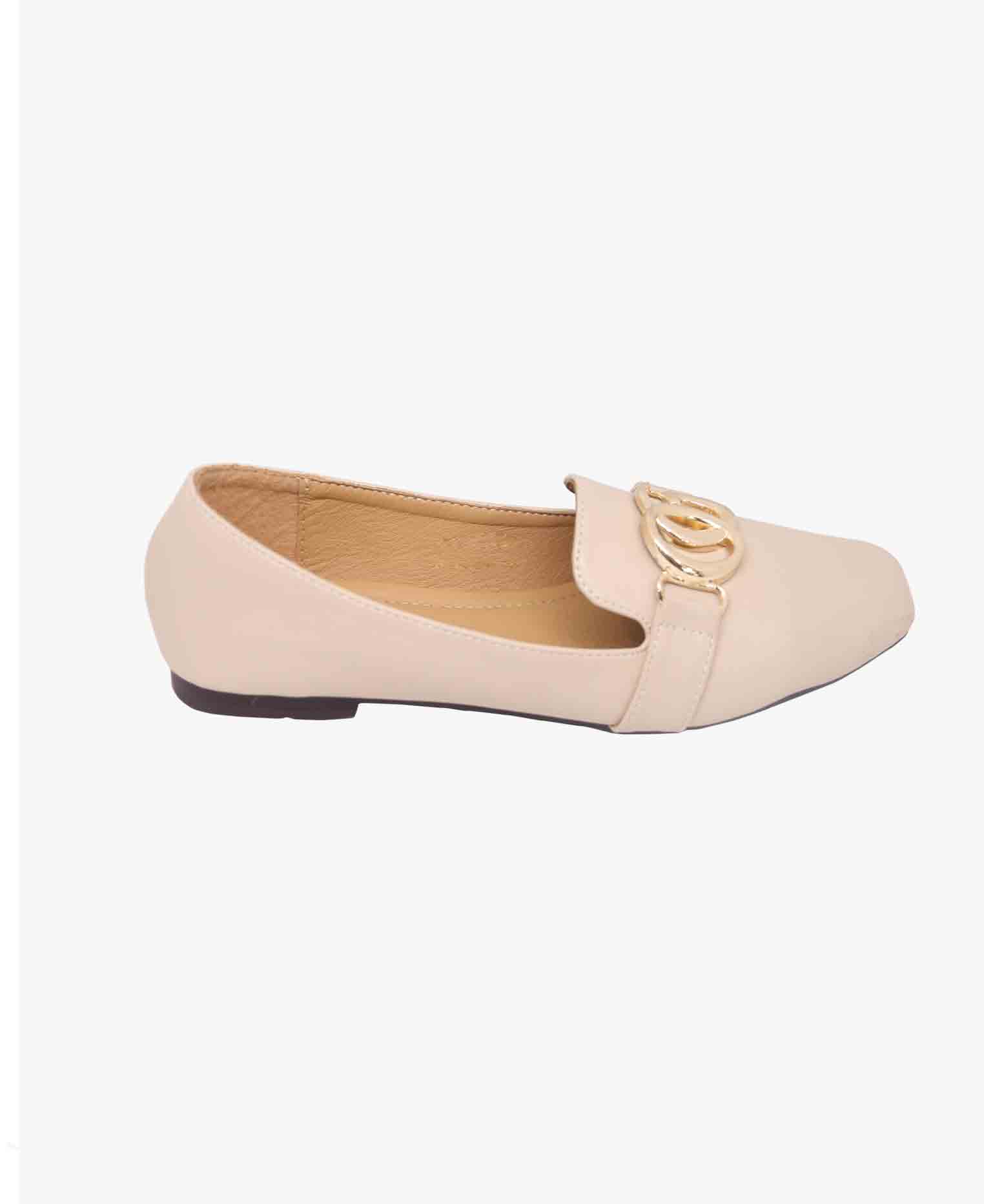 Off White Pump Shoe for Women