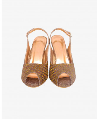 Copper Colored Chinese Pencil Heel