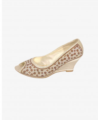 Silver and Golden Colored Chinese Box Heel