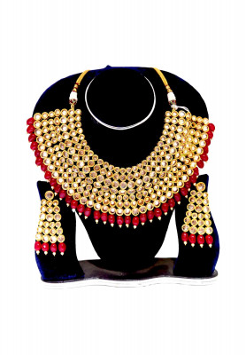 Gold plate Joypuri Necklace