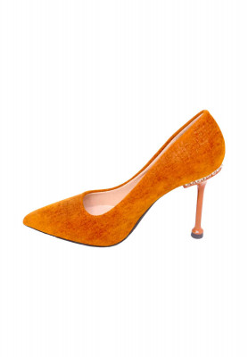 Orange Shade High Pencil Heel
