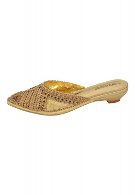 Ladies Special Stone Karchupi Golden Nagra
