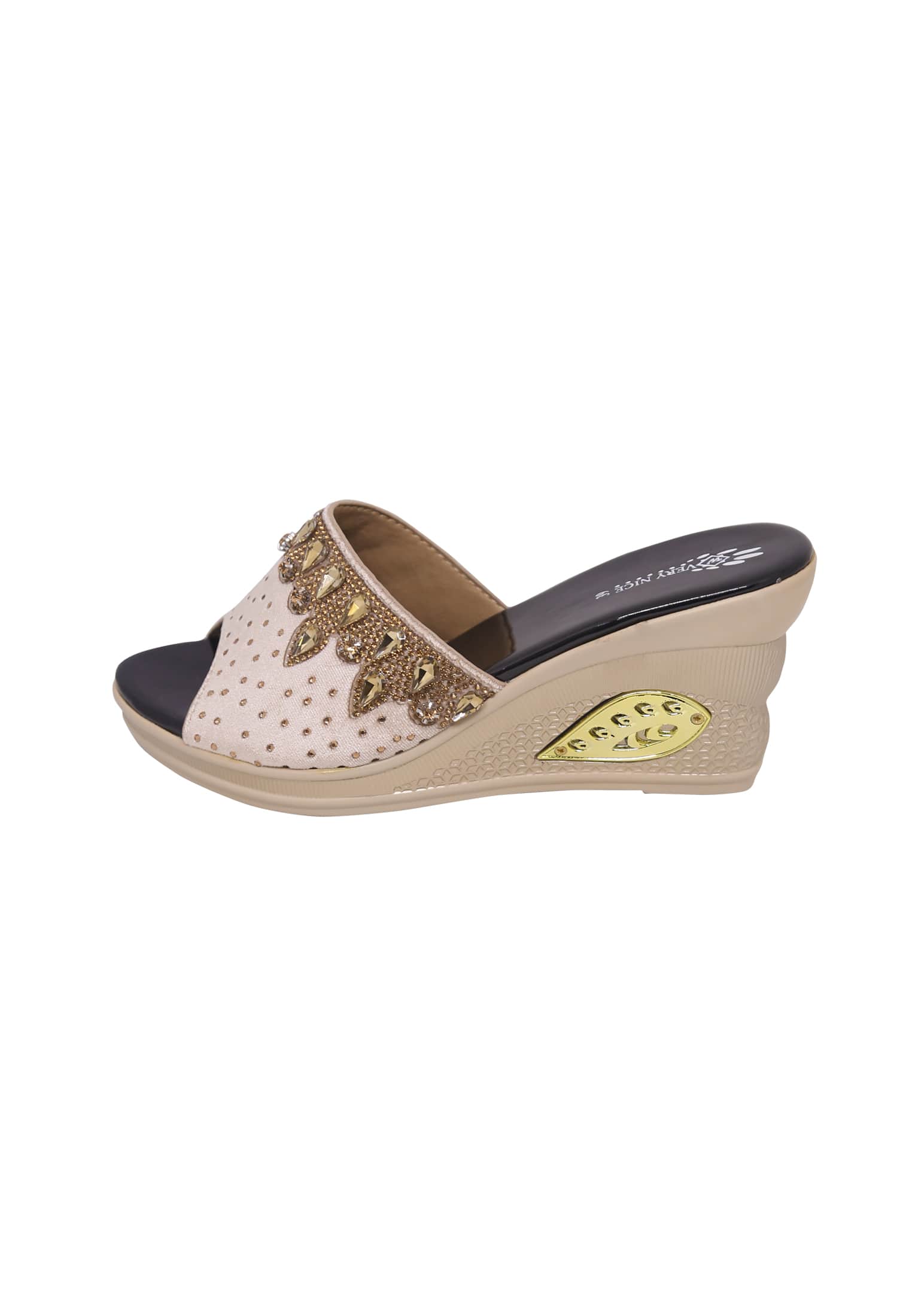 Ladies Special Wedding Party Off-white Balanced Heel