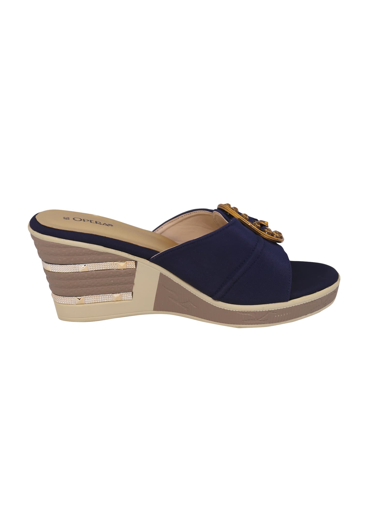 Ladies Special Blue Balanced Heel for Wedding