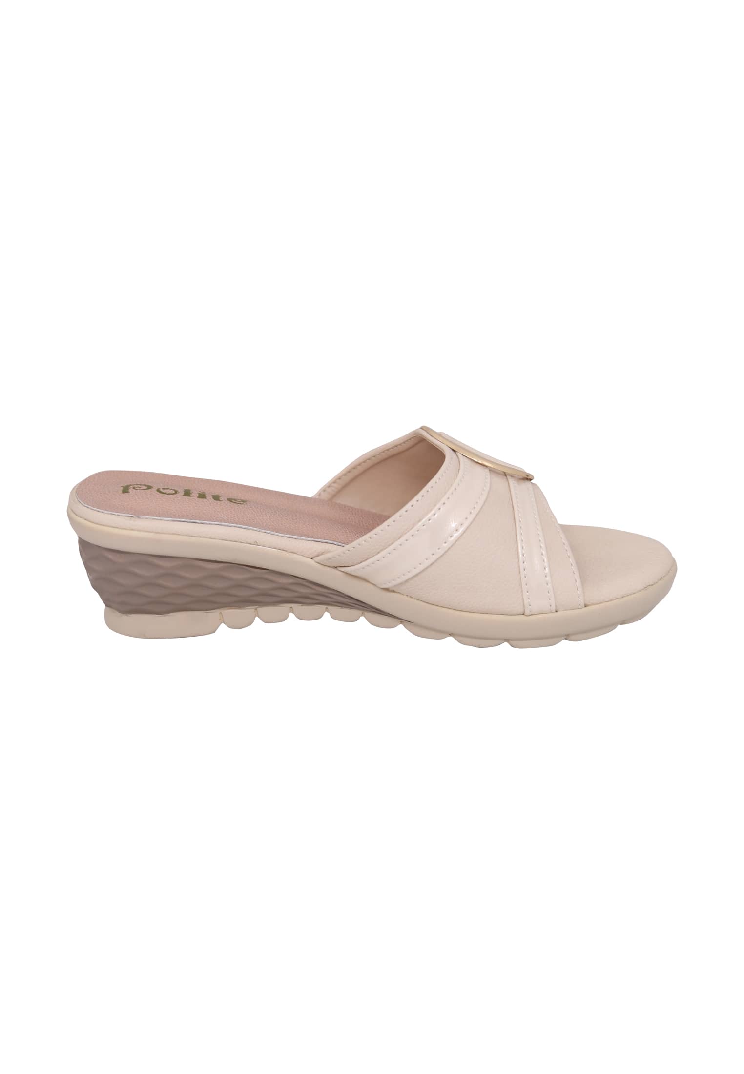 Ladies Special Off-white Balanced Heel for Wedding