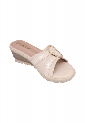 Ladies Special Off-white Balanced Heel for Wedding