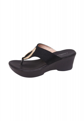 Ladies Special Black Balanced Heel for Wedding